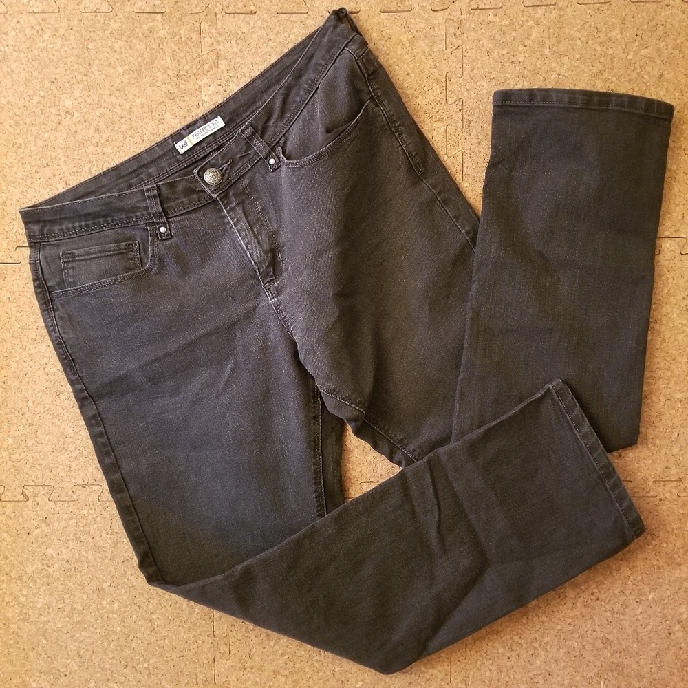 Lee | Perfect Fit Black Jeans